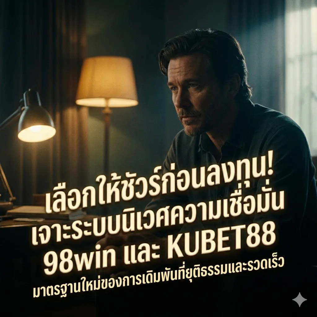 เจาะลึก 98win: มาตรฐานใหม่ของความมั่นคงและการเงิน